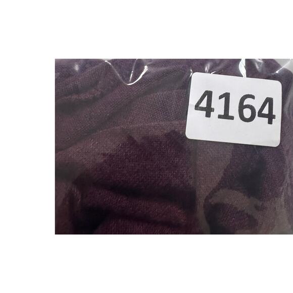 Style & Co. Open Front Sleeveless Cardigan Autumn Affair Medium Dried Plum - Picture 8 of 8